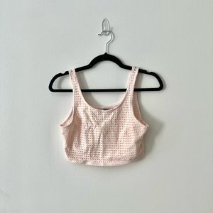 NWOT EXPRESS Baby Pink Bralette Top - size S